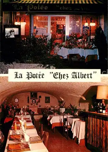 AK / Ansichtskarte Cannes_Alpes Maritimes Restaurant La Potee Chez Albert Bar Cannes Alpes Maritimes