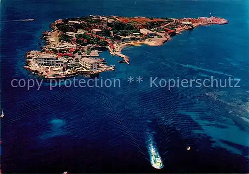 AK / Ansichtskarte Bandol sur Mer Vue aerienne Ile de Bendor Bandol sur Mer