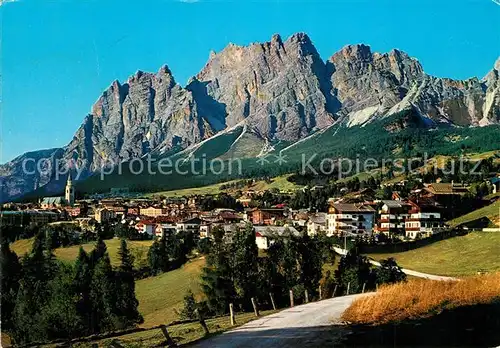 AK / Ansichtskarte Cortina_d_Ampezzo verso il Pomagagnon Cortina_d_Ampezzo