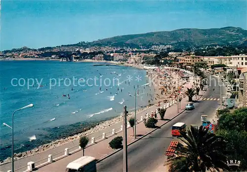 AK / Ansichtskarte La_Ciotat Boulevard Beau Rivage et la Plage La_Ciotat