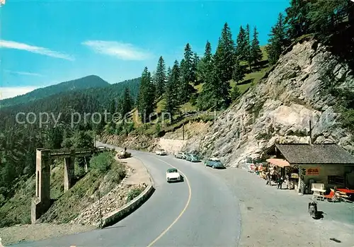 AK / Ansichtskarte Gaichtpass_Reutte_Tirol Gaichtpass Strasse Gaichtpass_Reutte_Tirol