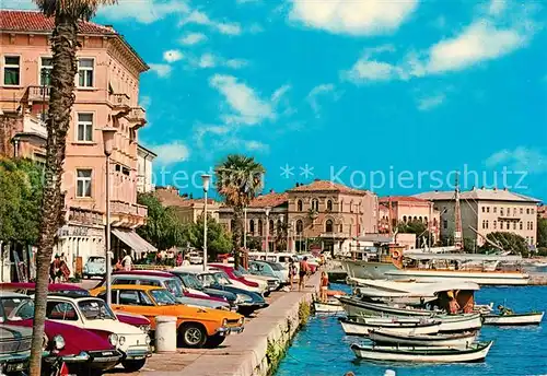 AK / Ansichtskarte Porec Bootshafen Porec