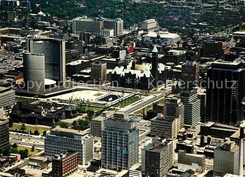 AK / Ansichtskarte Toronto_Canada City Hotel Fliegeraufnahme Toronto Canada
