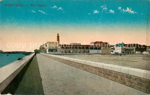 AK / Ansichtskarte Port_Said Casino Port_Said