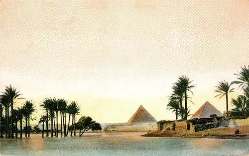 AK / Ansichtskarte Cairo_Egypt Pyramiden Cairo Egypt
