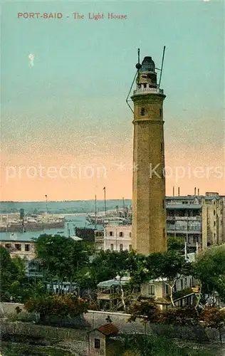 AK / Ansichtskarte Port_Said Light House Port_Said