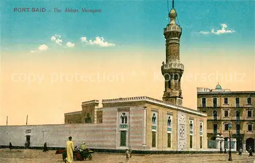 AK / Ansichtskarte Port_Said Abbas Moschee Port_Said