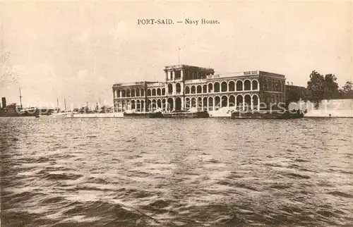 AK / Ansichtskarte Port_Said Navy House Port_Said