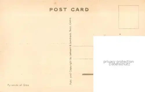 AK / Ansichtskarte Gizeh Pyramiden Kamele  Gizeh