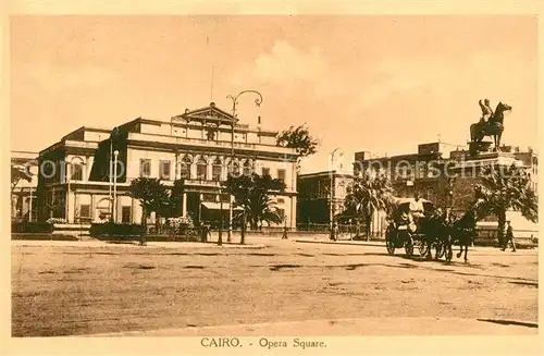 AK / Ansichtskarte Cairo_Egypt Opera Square Cairo Egypt