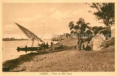 AK / Ansichtskarte Cairo_Egypt Panorama Alt Kairo Cairo Egypt