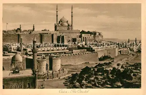 AK / Ansichtskarte Cairo_Egypt Citadelle Cairo Egypt
