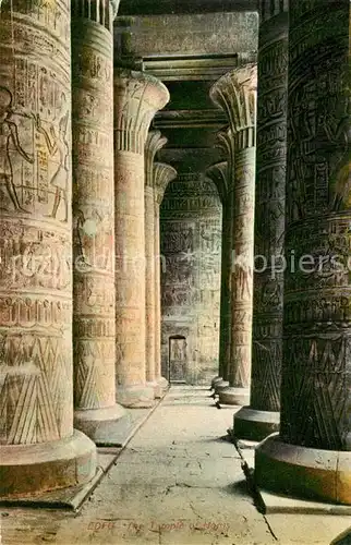 AK / Ansichtskarte Edfou Tempel von Horus Edfou