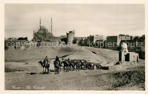 AK / Ansichtskarte Cairo_Egypt Citadelle Cairo Egypt