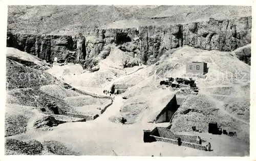 AK / Ansichtskarte Thebes_Aegypten Tal der Tuerme und Koenige Thebes Aegypten