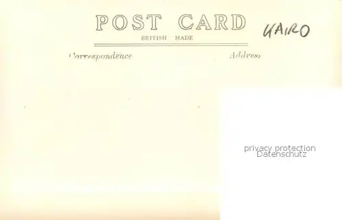 AK / Ansichtskarte Kairo_Caire Sphinx 