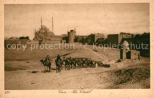 AK / Ansichtskarte Cairo_Egypt Citadelle Cairo Egypt