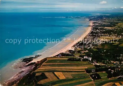 AK / Ansichtskarte Carolles Edenville et Jullouville et ses plages vue aerienne Carolles