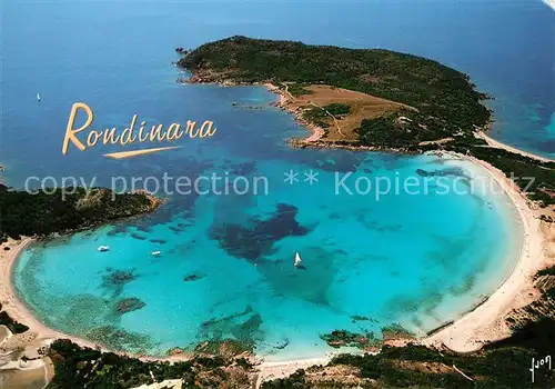 AK / Ansichtskarte Rondinara La Baie de Rondinara vue aerienne 