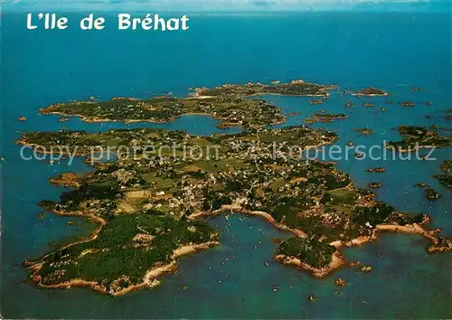 AK / Ansichtskarte Ile de Brehat Ile des fleurs et des rochers roses vue aerienne Ile de Brehat