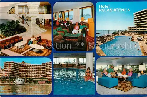 AK / Ansichtskarte Palma_de_Mallorca Hotel Palas Atenea Swimming Pool Palma_de_Mallorca