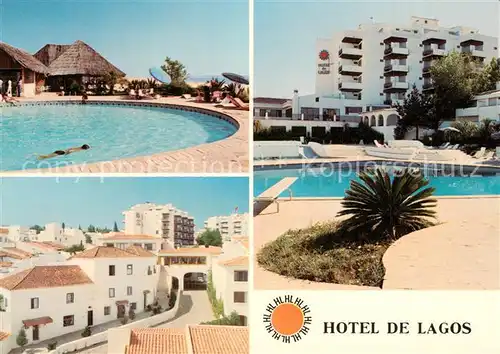 AK / Ansichtskarte Lagos_Algarve Hotel de Lagos Swimming Pool 