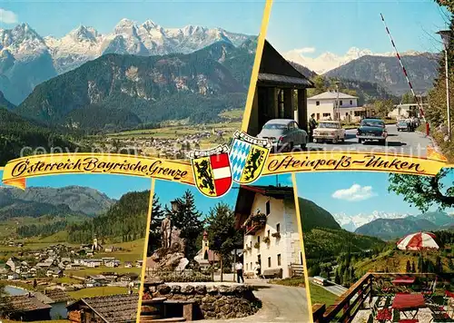 AK / Ansichtskarte Melleck Steinpass Loferer Steinberge Grenze Unken Saalachtal Gasthof Melleck