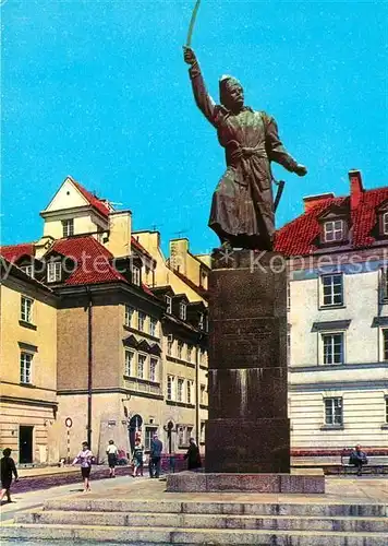 AK / Ansichtskarte Warszawa Pomnik Jana Kilinskiego Denkmal Warszawa