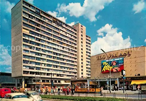 AK / Ansichtskarte Berlin Hochhaus Zoo Palast Berlin