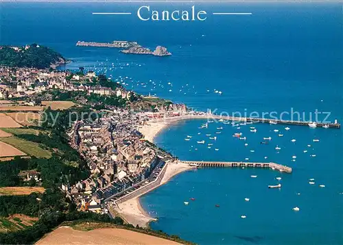 AK / Ansichtskarte Cancale Cote d Emeraude vue aerienne Cancale