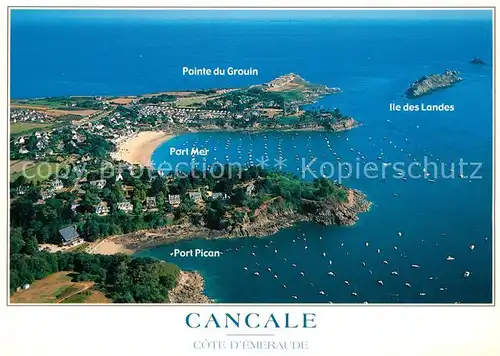 AK / Ansichtskarte Cancale Cote d Emeraude vue aerienne Cancale