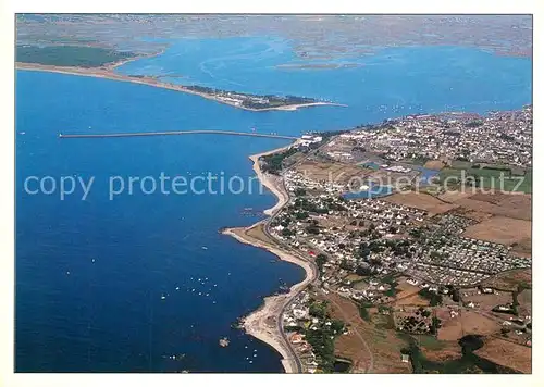 AK / Ansichtskarte Le_Croisic Les campings la jetee du Trehic et Pointe de Pen Bron vue aerienne Le_Croisic