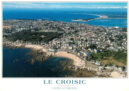 AK / Ansichtskarte Le_Croisic Cote d Amour vue aerienne Le_Croisic