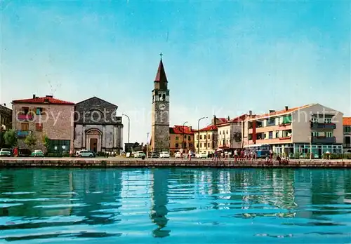 AK / Ansichtskarte Umag_Umago_Istrien Ansicht vom Meer aus Umag_Umago_Istrien