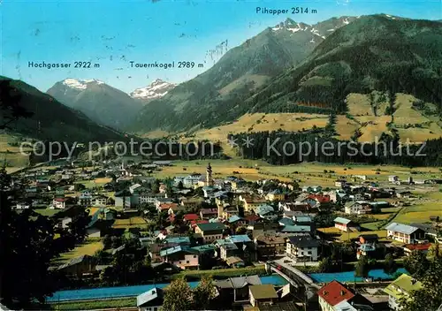 AK / Ansichtskarte Mittersill_Oberpinzgau Gesamtansicht mit Alpenpanorama Mittersill Oberpinzgau