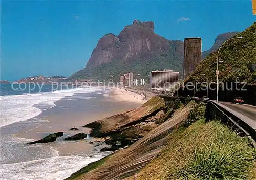 AK / Ansichtskarte Rio_de_Janeiro Sao Conrado e Pedra da Gavea Rio_de_Janeiro