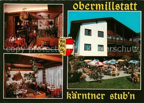 AK / Ansichtskarte Obermillstatt_Kaernten Kaerntner Stubn Restaurant Cafe Obermillstatt_Kaernten