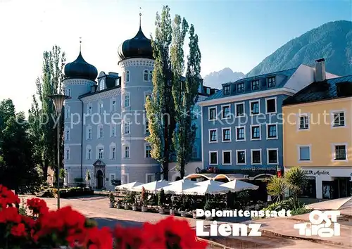 AK / Ansichtskarte Lienz_Tirol Hauptplatz mit Liebburg Lienz Tirol