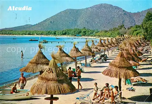 AK / Ansichtskarte Alcudia_Mallorca Playa del Puerto Alcudia Mallorca