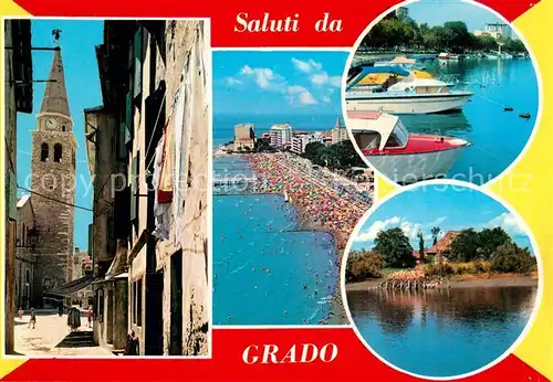 AK / Ansichtskarte Grado_Gorizia Citta vecchia La spiaggia Casa di pescatori Grado Gorizia
