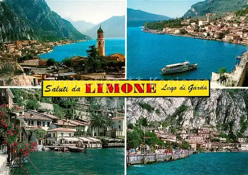 AK / Ansichtskarte Limone_Lago_di_Garda Teilansichten Limone_Lago_di_Garda