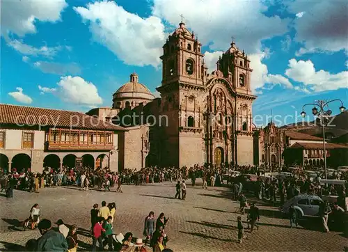 AK / Ansichtskarte Cusco Iglesia de la Compania de Jesus Cusco