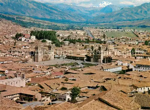 AK / Ansichtskarte Cusco Vista panoramica de la ciudad Cusco
