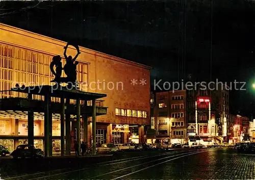 AK / Ansichtskarte Oostende_Ostende Kursaal bij Nacht 