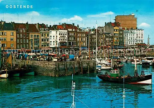 AK / Ansichtskarte Oostende_Ostende Vissershaven 