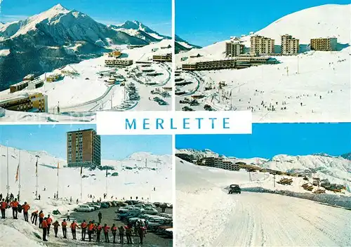 AK / Ansichtskarte Merlette_Orcieres Vues generales et le Tour du VVT Merlette_Orcieres
