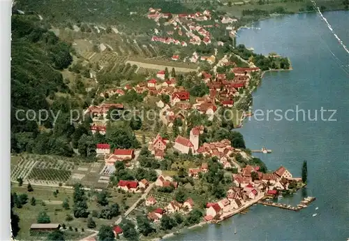 AK / Ansichtskarte Bodman_Bodensee Fliegeraufnahme Bodman Bodensee