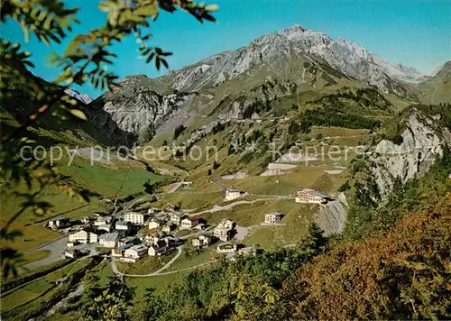 AK / Ansichtskarte Stuben_Vorarlberg Panorama Blick gegen Flexenstrasse und Trittkopf Stuben Vorarlberg