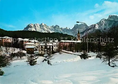 AK / Ansichtskarte Lorenzago_di_Cadore Panorama con la catena del Cridola Dolomiti 