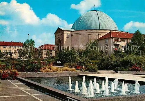AK / Ansichtskarte Darmstadt St Ludwigskirche Wasserspiele Darmstadt